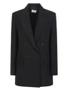 P.a.r.o.s.h P. A.r. O.s. H. Woman Blazer Black Size L Polyester