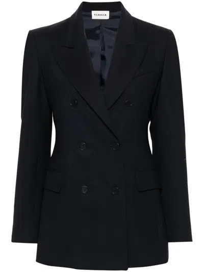 P.a.r.o.s.h Double-breasted Blazer In Blue