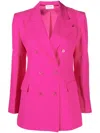 P.a.r.o.s.h Double-breasted Blazer In Rosa