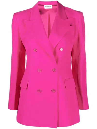 P.a.r.o.s.h Double-breasted Blazer In Rosa