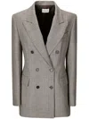 P.a.r.o.s.h Double-breasted Jacket In Neutrals