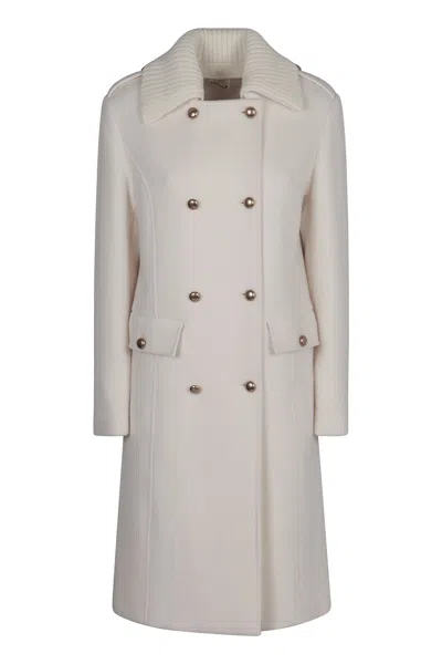 P.A.R.O.S.H DOUBLE-BREASTED COAT IN WOOL