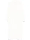 P.a.r.o.s.h Parosh Double Breasted Coat In White