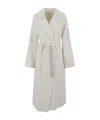 P.a.r.o.s.h Double-breasted Belt Coat In White