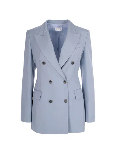 P.a.r.o.s.h Parosh Chic Jacket For Women In Blue