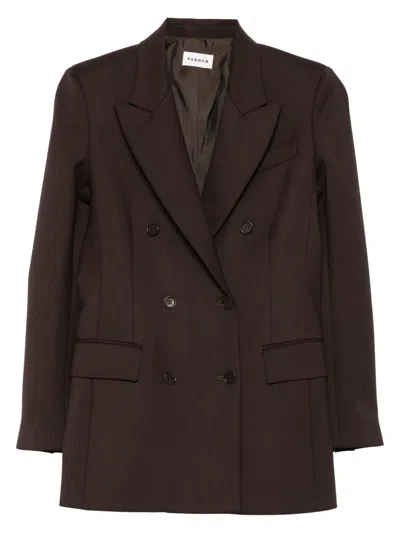 P.A.R.O.S.H DOUBLE-BREASTED JACKET