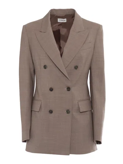 P.A.R.O.S.H DOUBLE BREASTED JACKET
