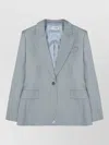 P.a.r.o.s.h Double Breasted Tailored Jacket Front Pockets