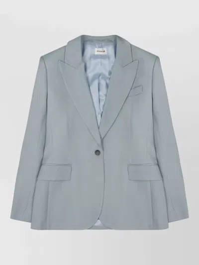 P.a.r.o.s.h Double Breasted Tailored Jacket Front Pockets