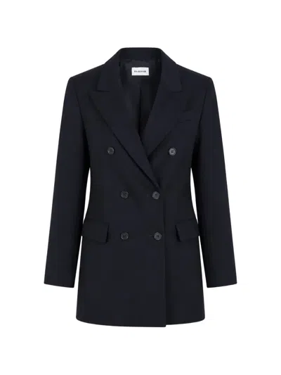 P.a.r.o.s.h Double-breasted Blazer In Blue