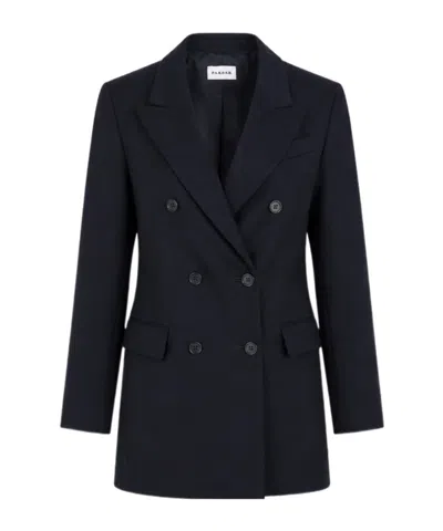 P.a.r.o.s.h Double-breasted Blazer In Blue