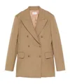 P.a.r.o.s.h Double-breasted Blazer In Brown