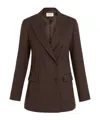 P.a.r.o.s.h Parosh Double Breasted Jacket In Brown