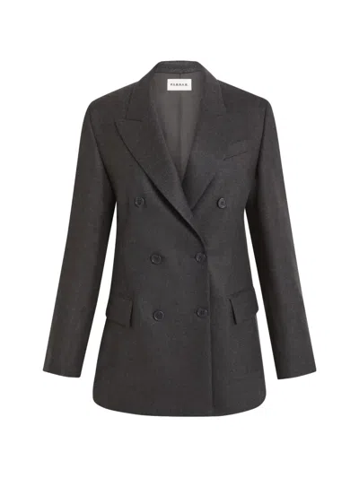 P.a.r.o.s.h Double-breasted Blazer In Gray