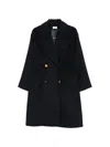 P.a.r.o.s.h Double-breasted Button-up Coat In Blue