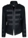 P.a.r.o.s.h Parosh Double-breasted Double Jacket In Nero