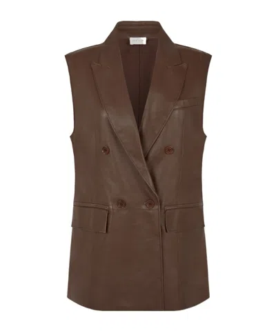 P.a.r.o.s.h Double-breasted Pocket Gilet In Multi