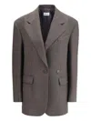 P.a.r.o.s.h . Double-breasted Wool-blend Pant Suit In Multi