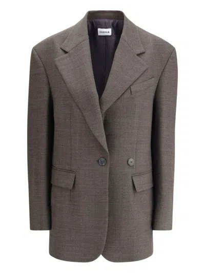 P.a.r.o.s.h . Double-breasted Wool-blend Pant Suit In Multi