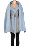 P.a.r.o.s.h Double-face Coat In Blue