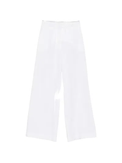 P.a.r.o.s.h Drawstring-fastening Trousers In White