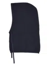 P.a.r.o.s.h Drawstring-hood Scarf In Black