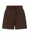 P.a.r.o.s.h . Drawstring Shorts In Brown