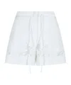 P.a.r.o.s.h Drawstring Shorts In White