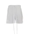 P.a.r.o.s.h Drawstring Shorts In White