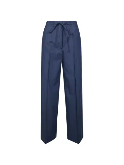 P.a.r.o.s.h Drawstring Trousers In Blue