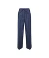 P.a.r.o.s.h Drawstring Trousers In Blue