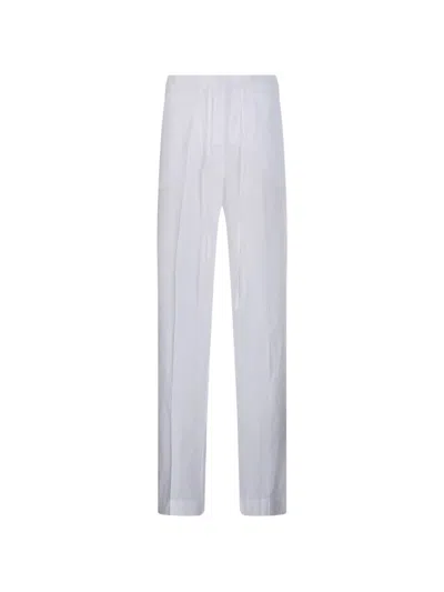 P.a.r.o.s.h Drawstring Trousers In White