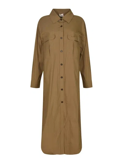 P.a.r.o.s.h Dress In Brown