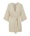 P.a.r.o.s.h Dress With Belt In Neutral