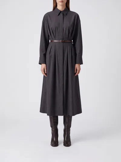 P.a.r.o.s.h Parosh Dress Woman Color Dark In Gray