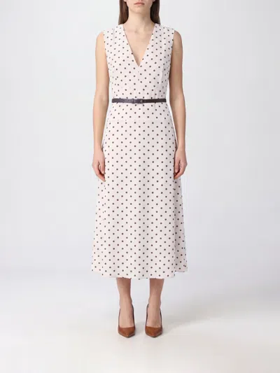P.a.r.o.s.h Parosh Dress Woman Color Nude In Brown