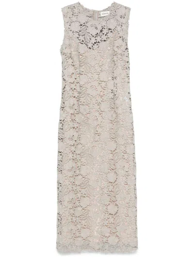 P.a.r.o.s.h Parosh Dresses Beige In Neutral