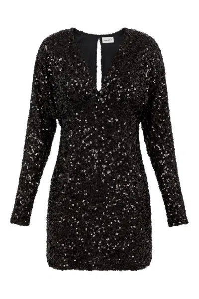P.A.R.O.S.H PAROSH DRESSES BLACK