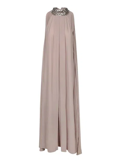 P.a.r.o.s.h Sleeveless Dress In Brown