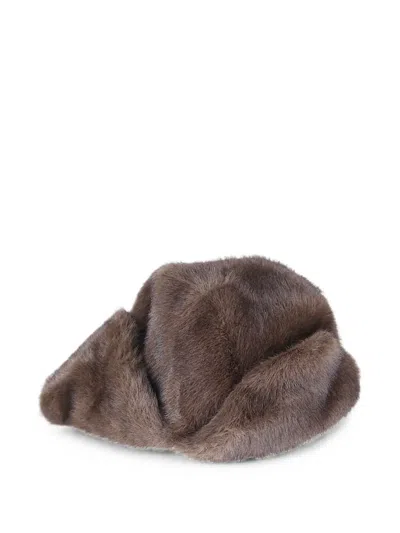 P.a.r.o.s.h Ear-flap Trapper Hat In Brown