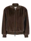 P.a.r.o.s.h Parosh Eco Fur Bomber In Brown