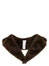 P.a.r.o.s.h P. A.r. O.s. H. Eco Fur Neck In Brown