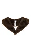 P.a.r.o.s.h P. A.r. O.s. H. Eco Fur Neck In Brown