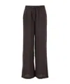P.a.r.o.s.h . Drawstring Wide-leg Pants In Black