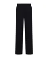 P.a.r.o.s.h Black Pants With Elastic Waist In Black