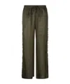 P.A.R.O.S.H FRAYED-TIM TROUSERS