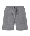 P.a.r.o.s.h Elastic Waist Shorts In Gray