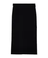 P.a.r.o.s.h Elastic Waist Skirt In Black
