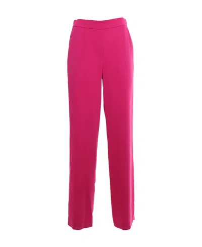 P.a.r.o.s.h . Elastic Waist Wide-leg Trousers In Pink