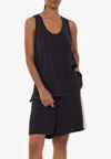 P.a.r.o.s.h Elasticated Bermuda Shorts In Black